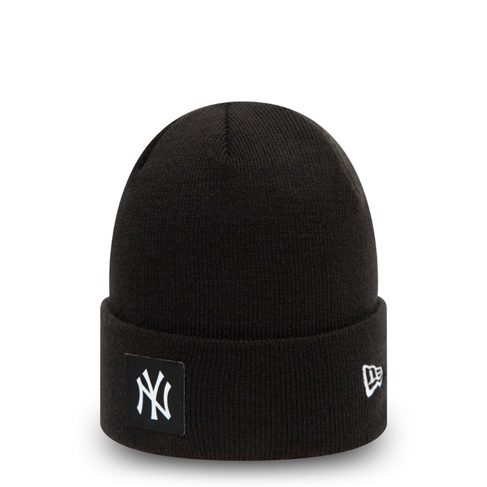 New York Yankees Team Logo Cuff Pipohattu Mustat - New Era Lippikset Verkossa FI-631857